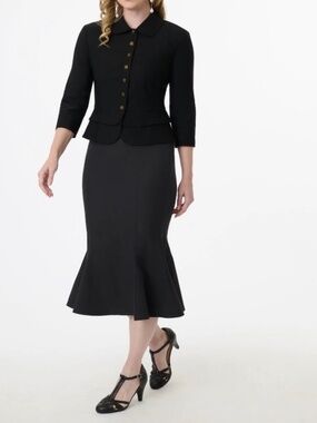 Unique Vintage trumpet skirt